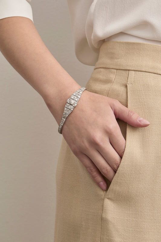 Art Deco Diamond Bracelet