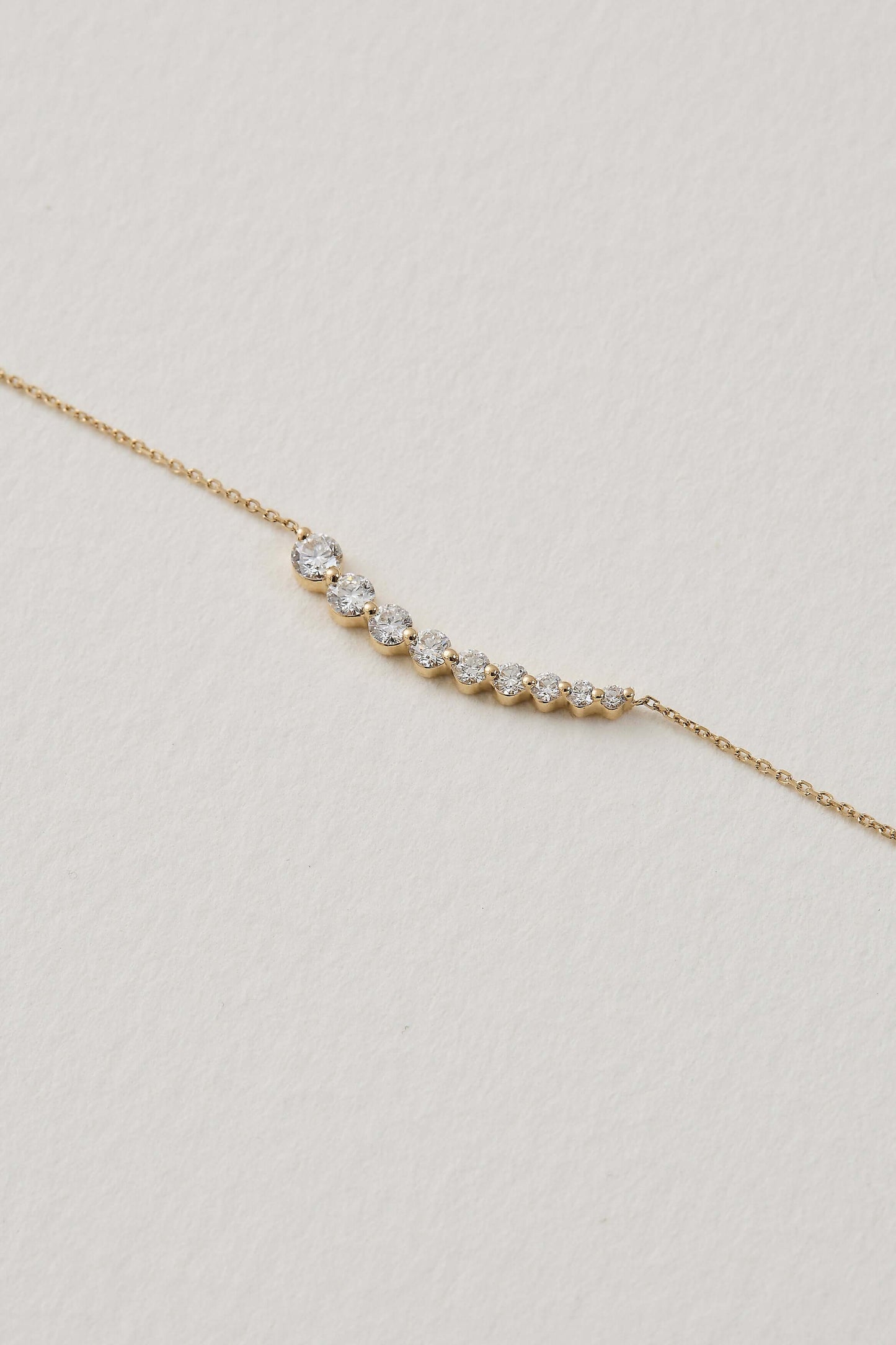 Diamond Floating Necklace