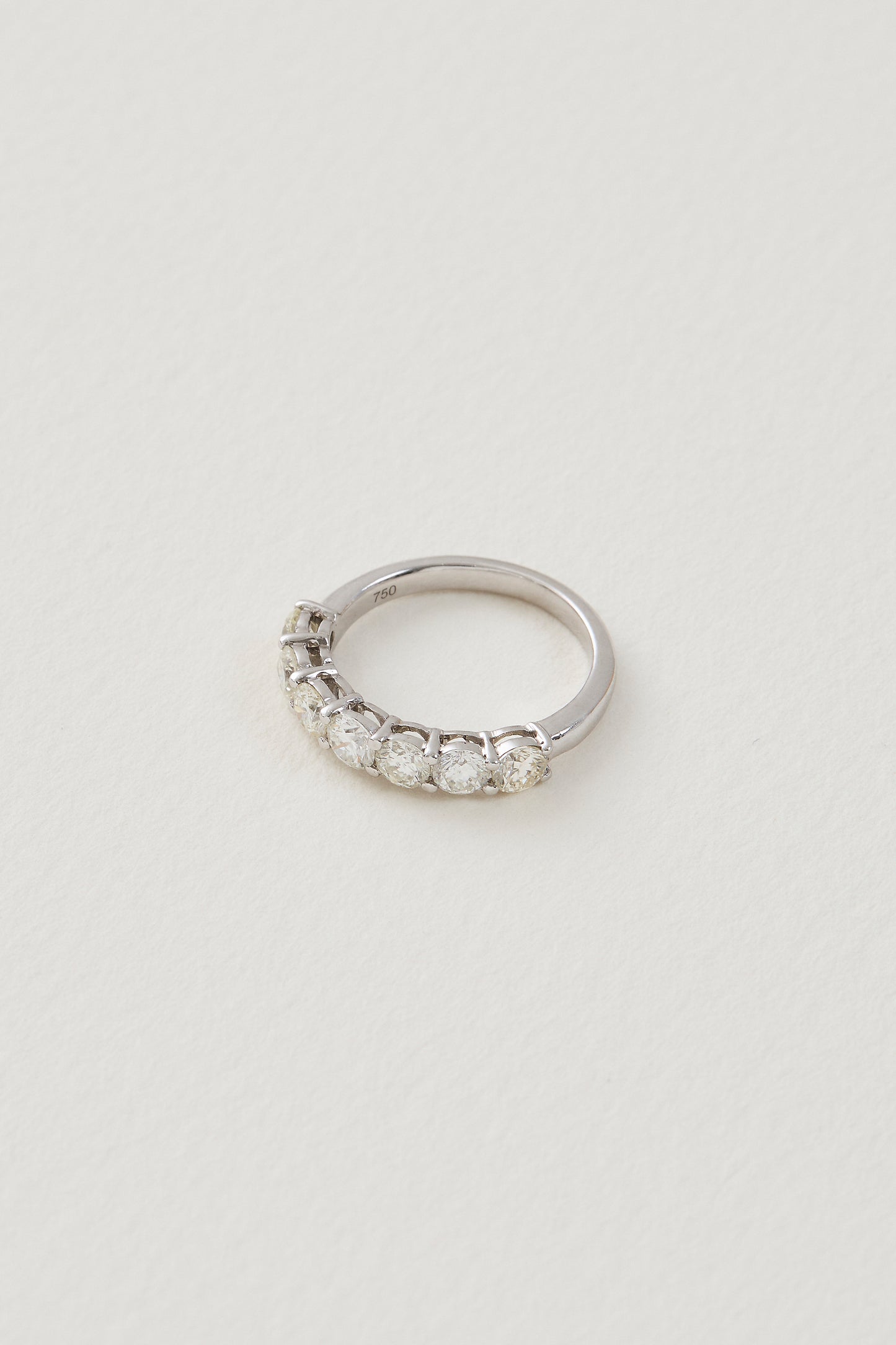 Diamond Half Eternity Band