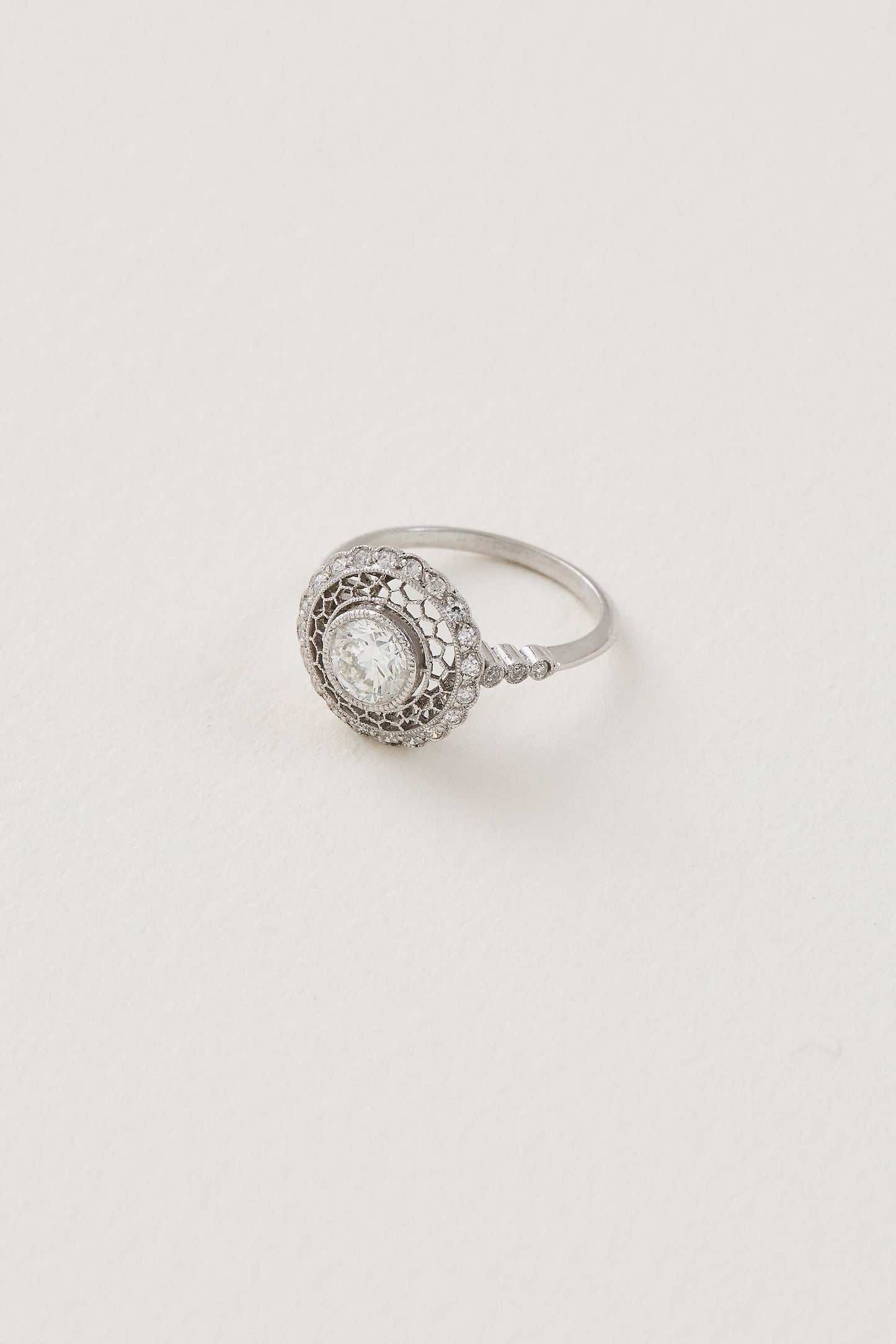 Diamond Edwardian Design Ring