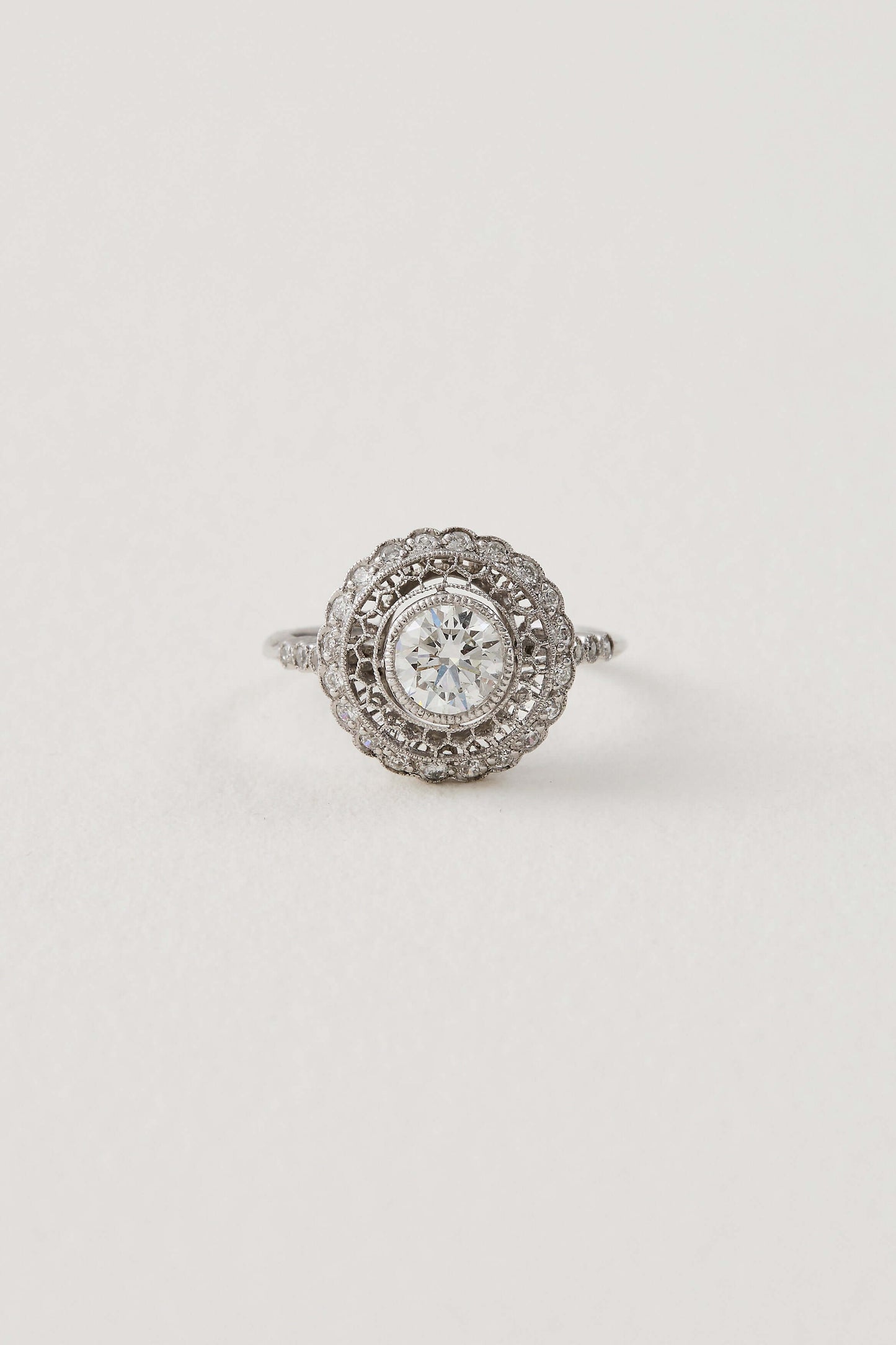 Diamond Edwardian Design Ring