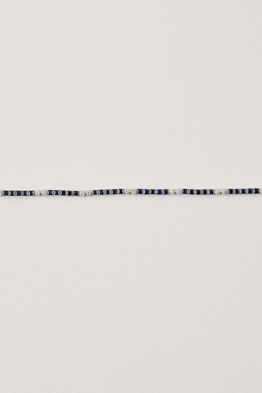Sapphire Tennis Bracelet