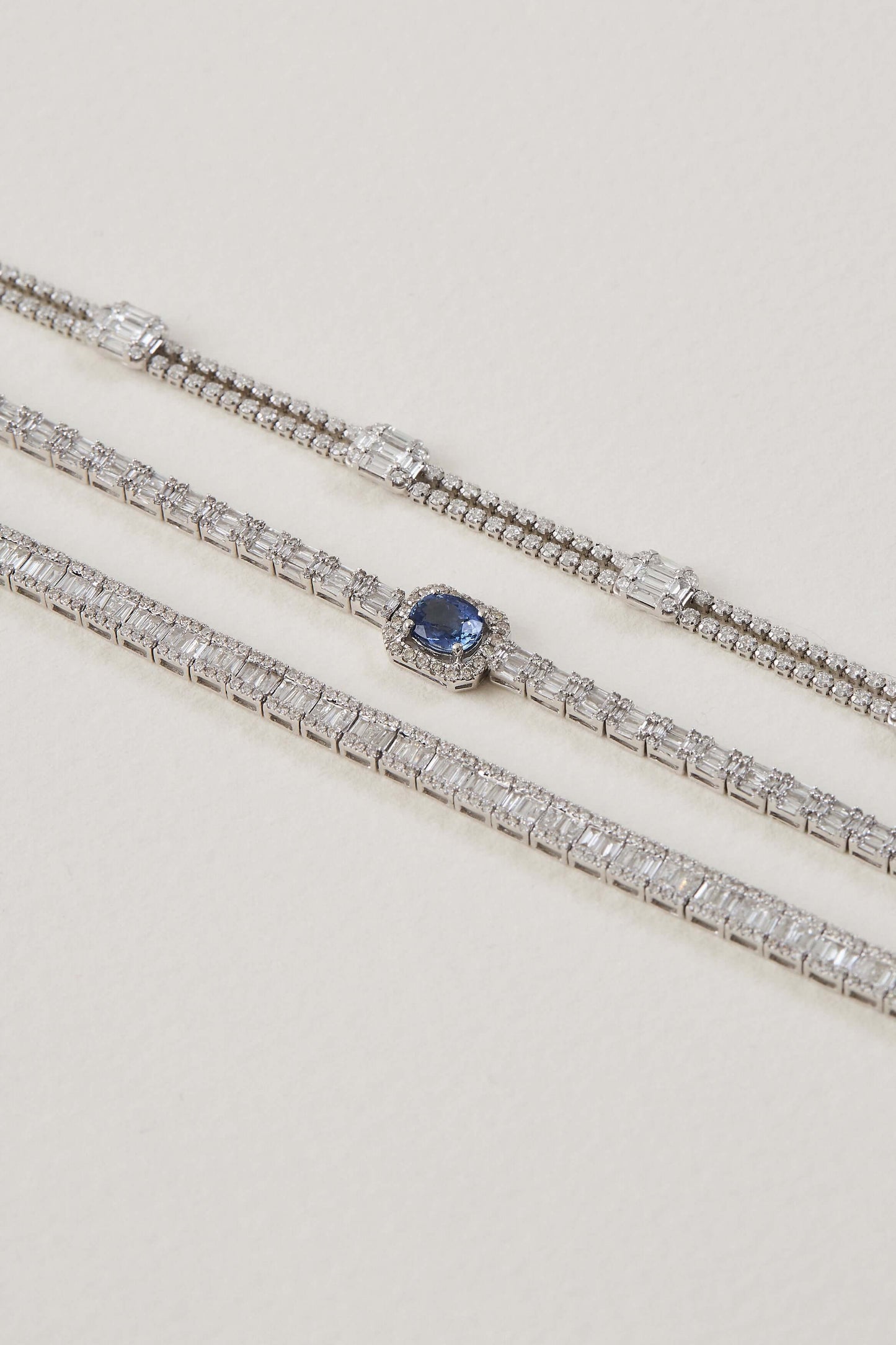 East-West Tennis Bracelet