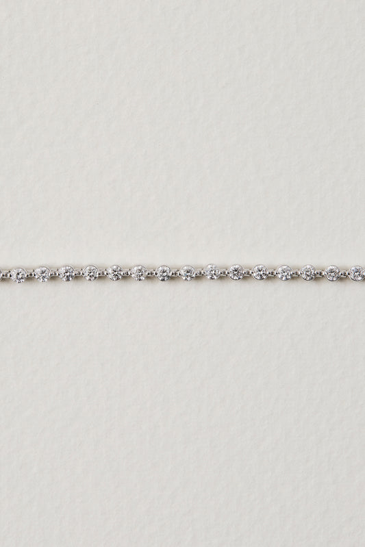 Mini Bezel Tennis Bracelet