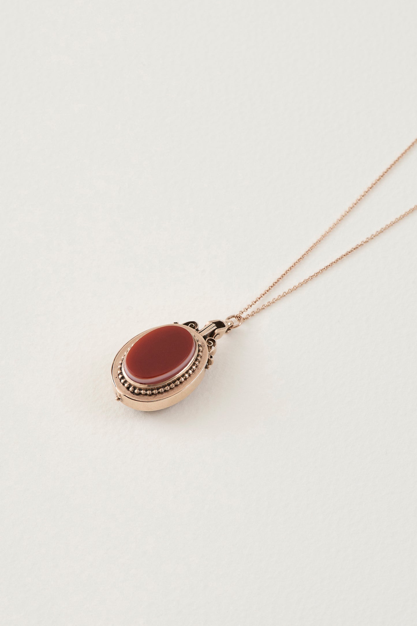 Victorian Carnelian & Sardonyx Locket