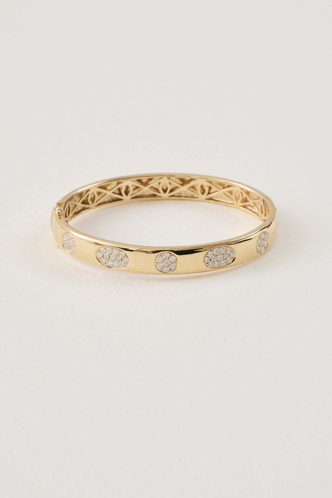 Pavé Diamond Bangle