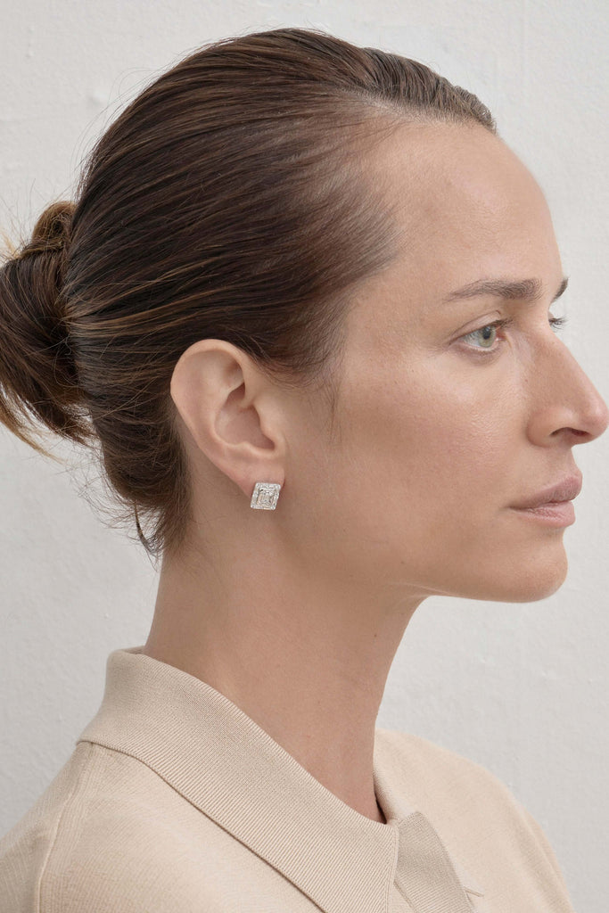 Diamond Deco Inspired Studs