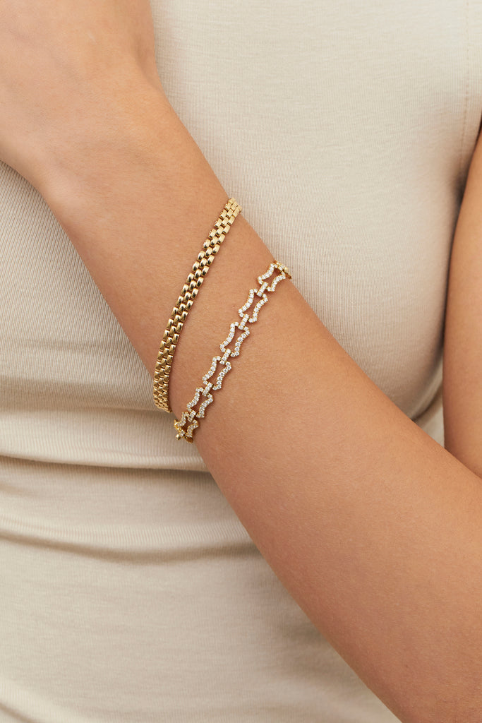 Diamond Link Bracelet