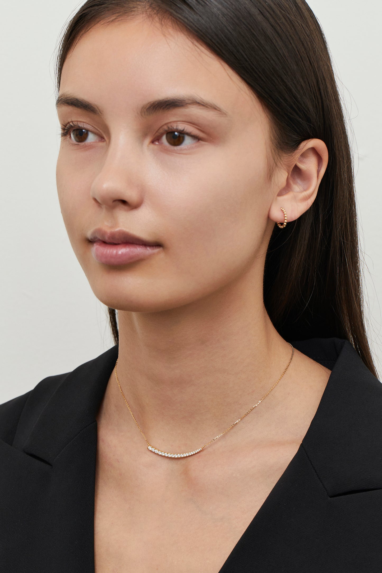 Diamond Floating Necklace