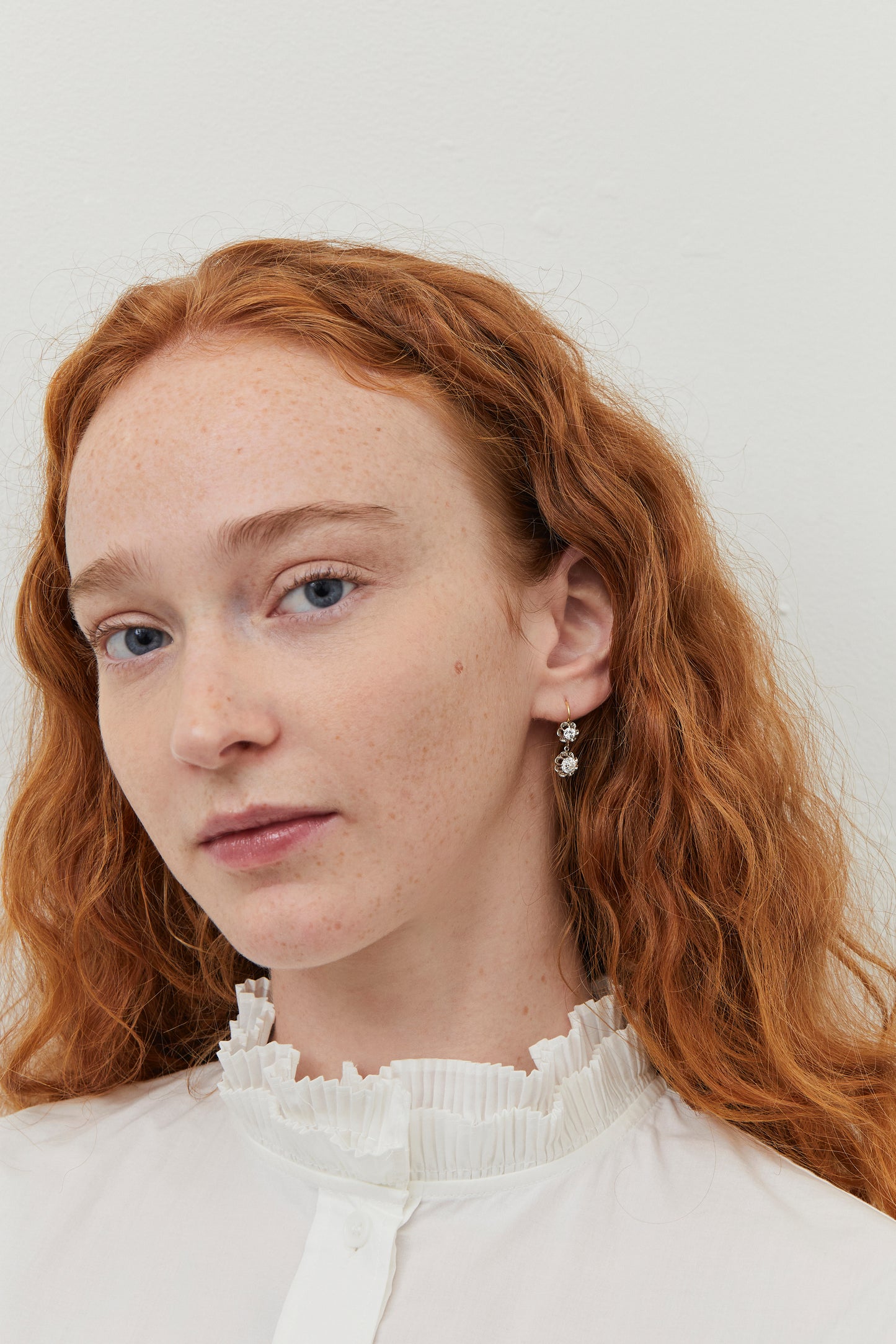 Edwardian Diamond Earrings