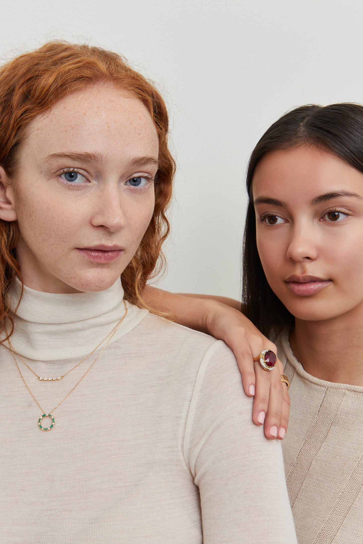 Emerald Wreath Necklace