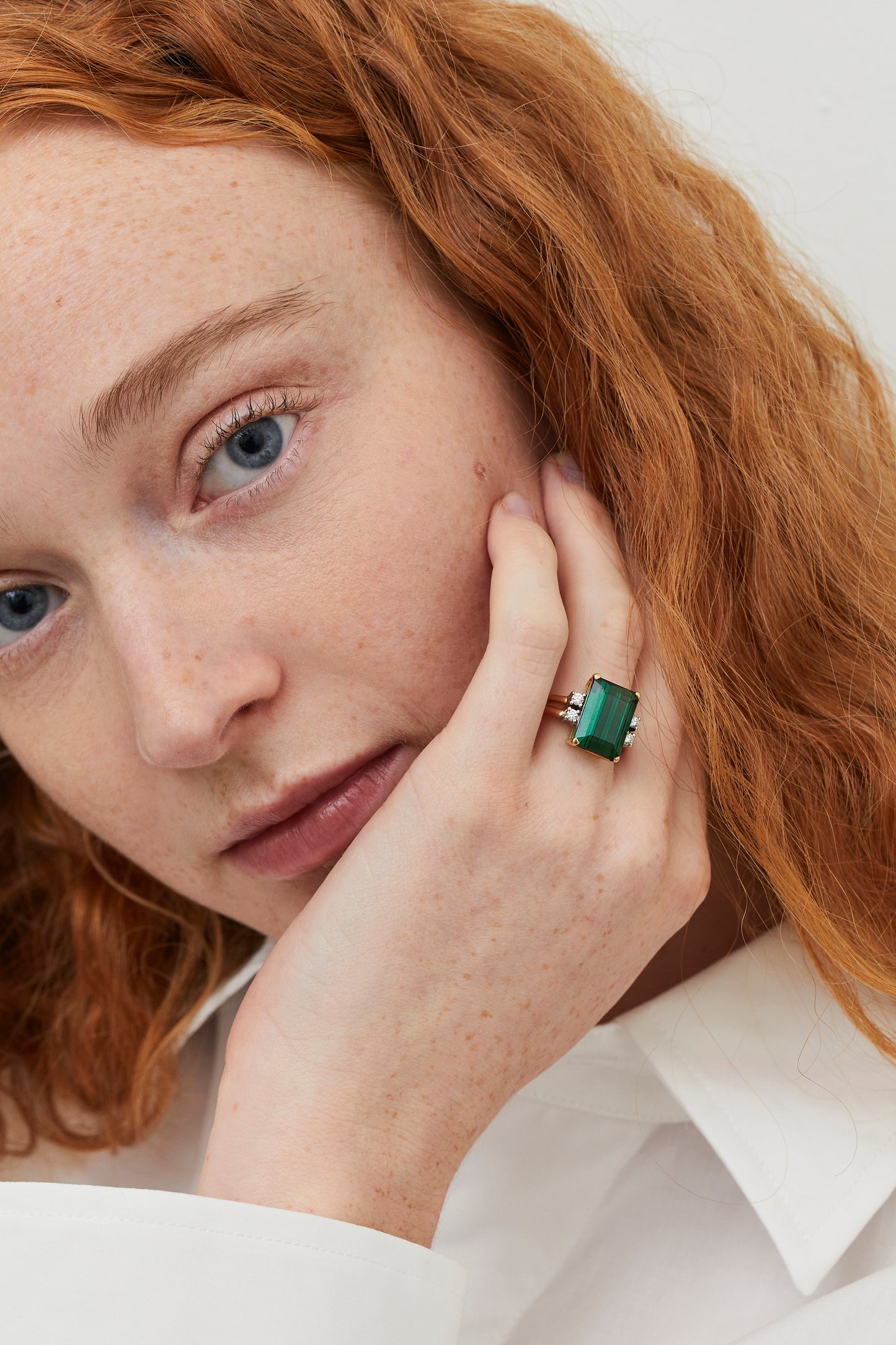 Tourmaline Aurum Ring