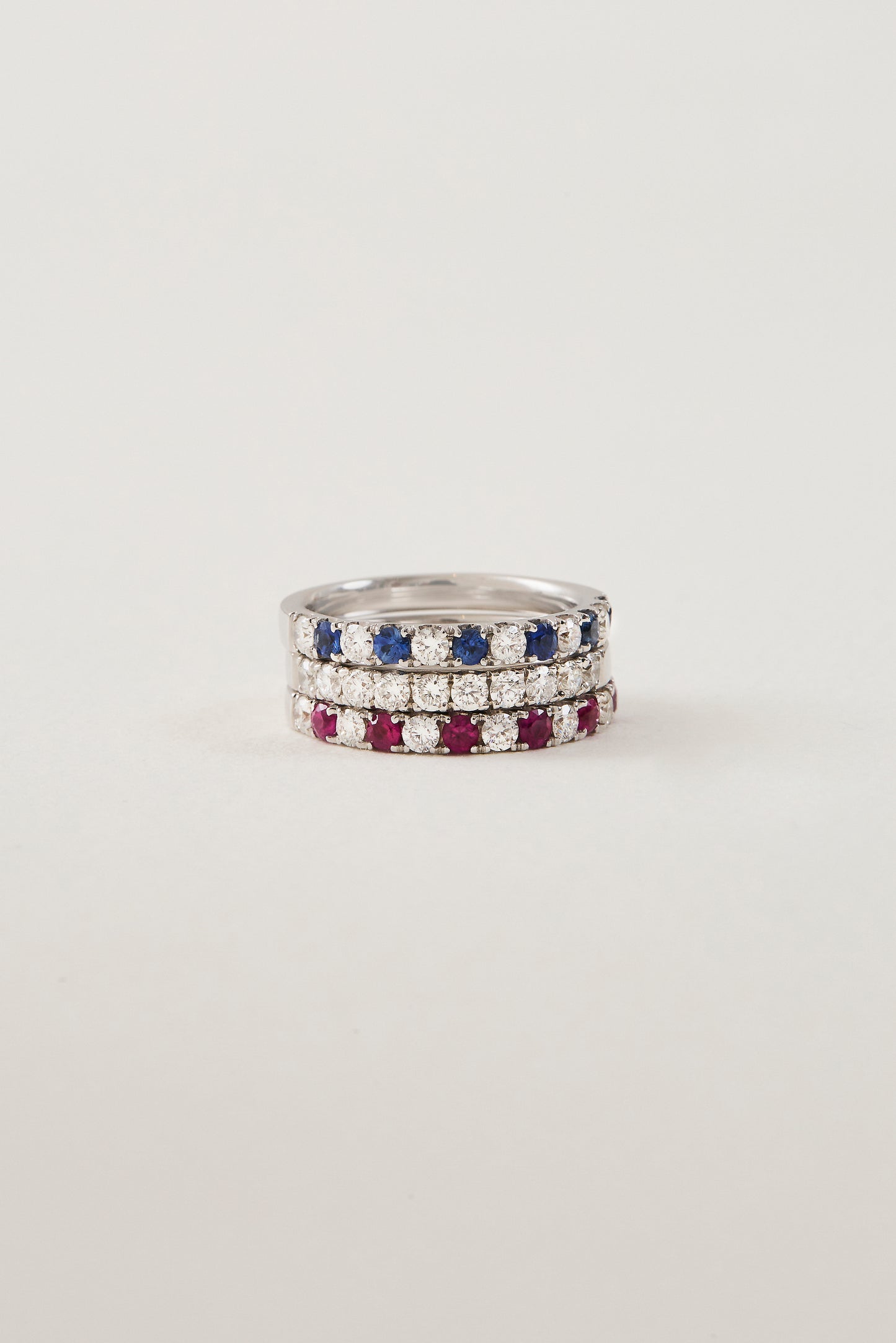 Sapphire & Diamond Band