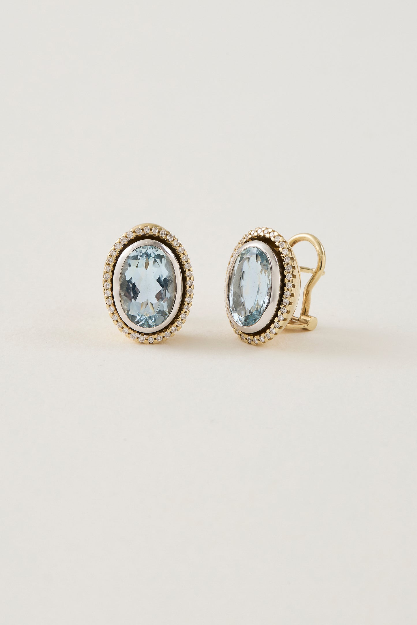 Vintage Aquamarine Earrings