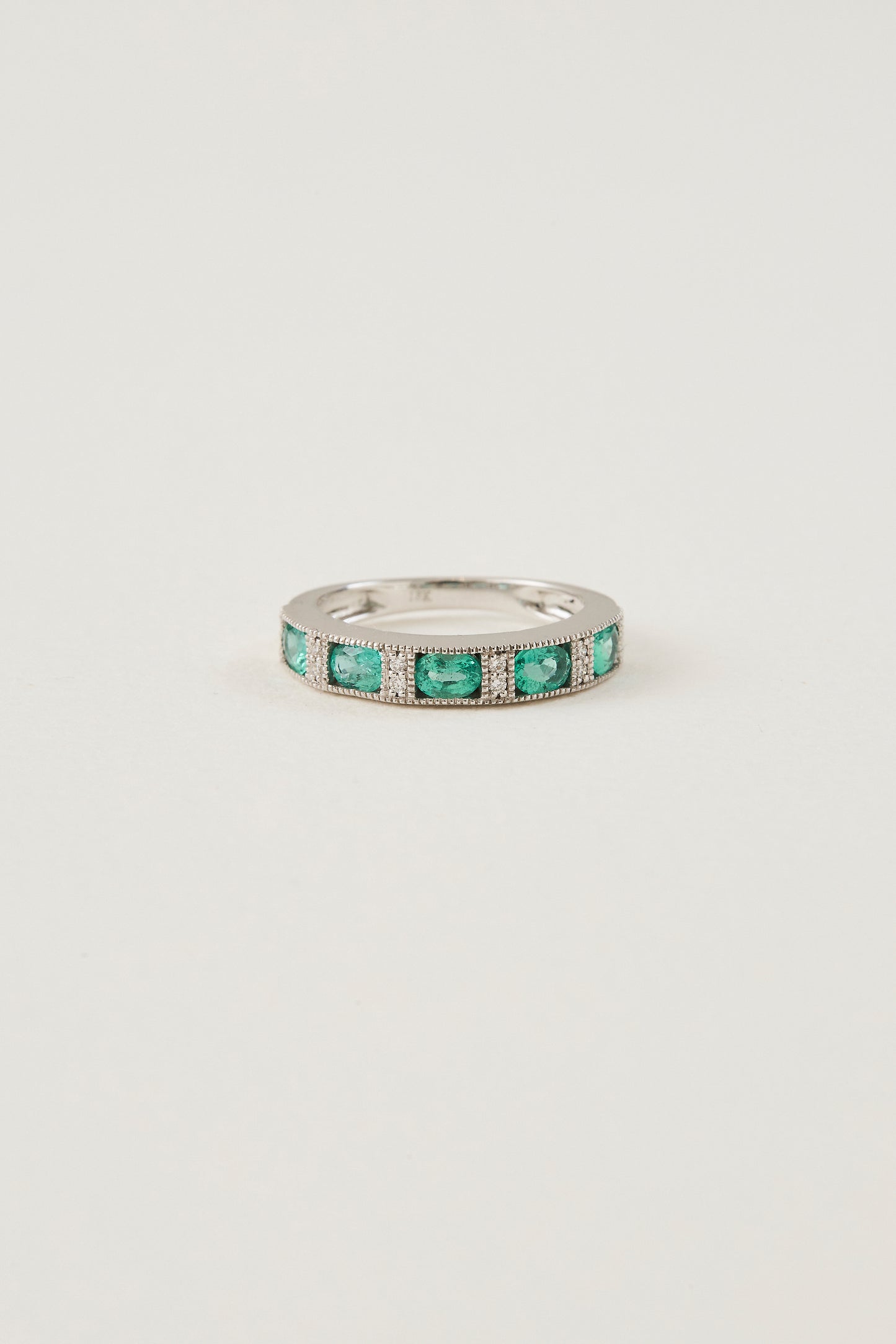 Emerald Deco Inspired Band