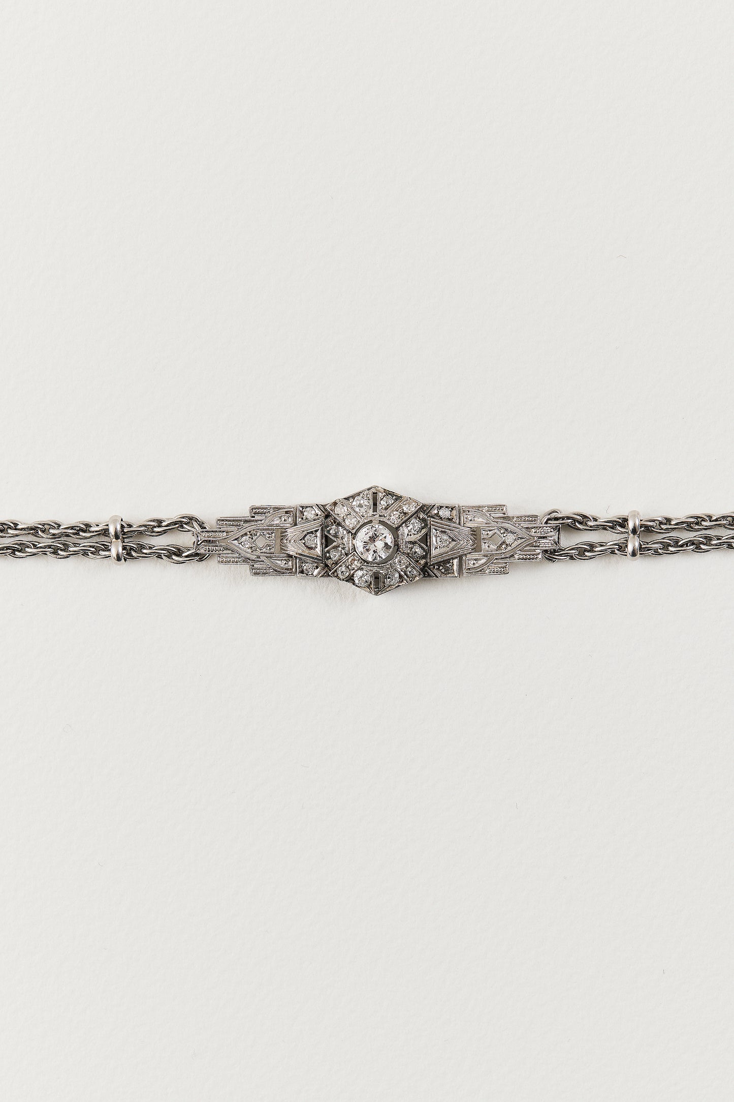 Art Deco Diamond Bracelet