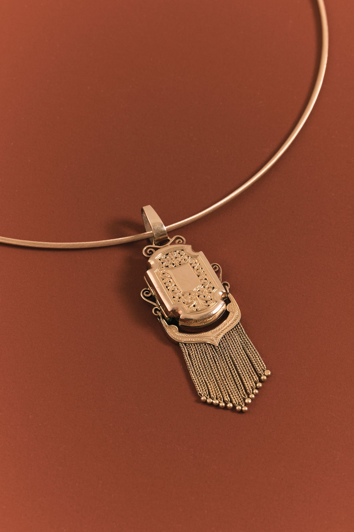 Victorian Fringed Locket