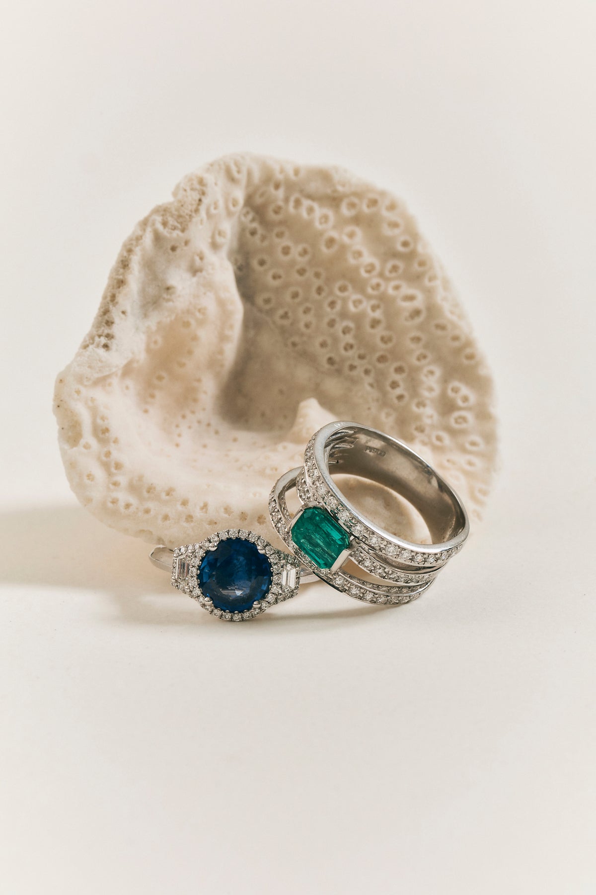 Sapphire Trilogy Ring