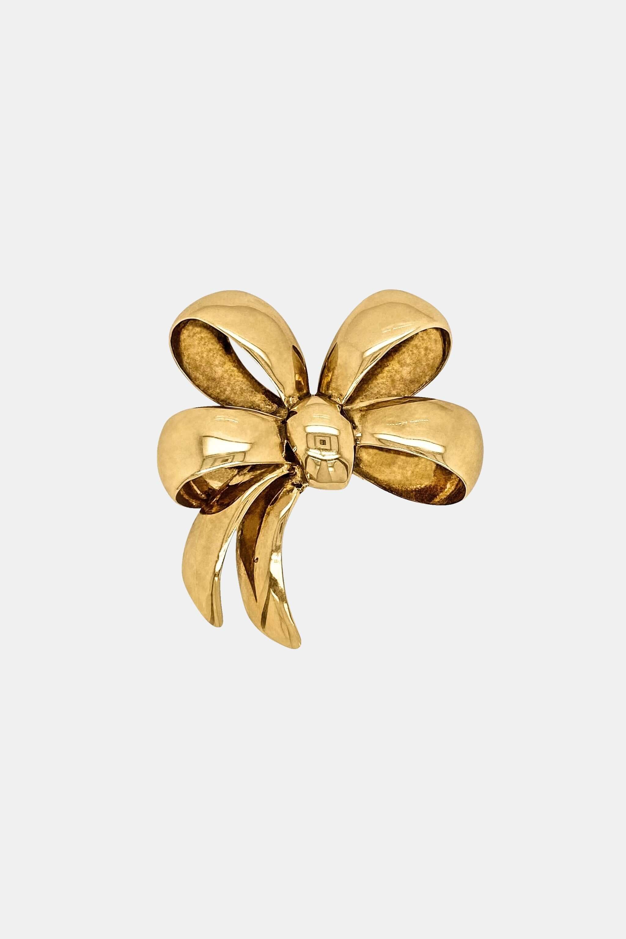 Vintage Double Bow Brooch