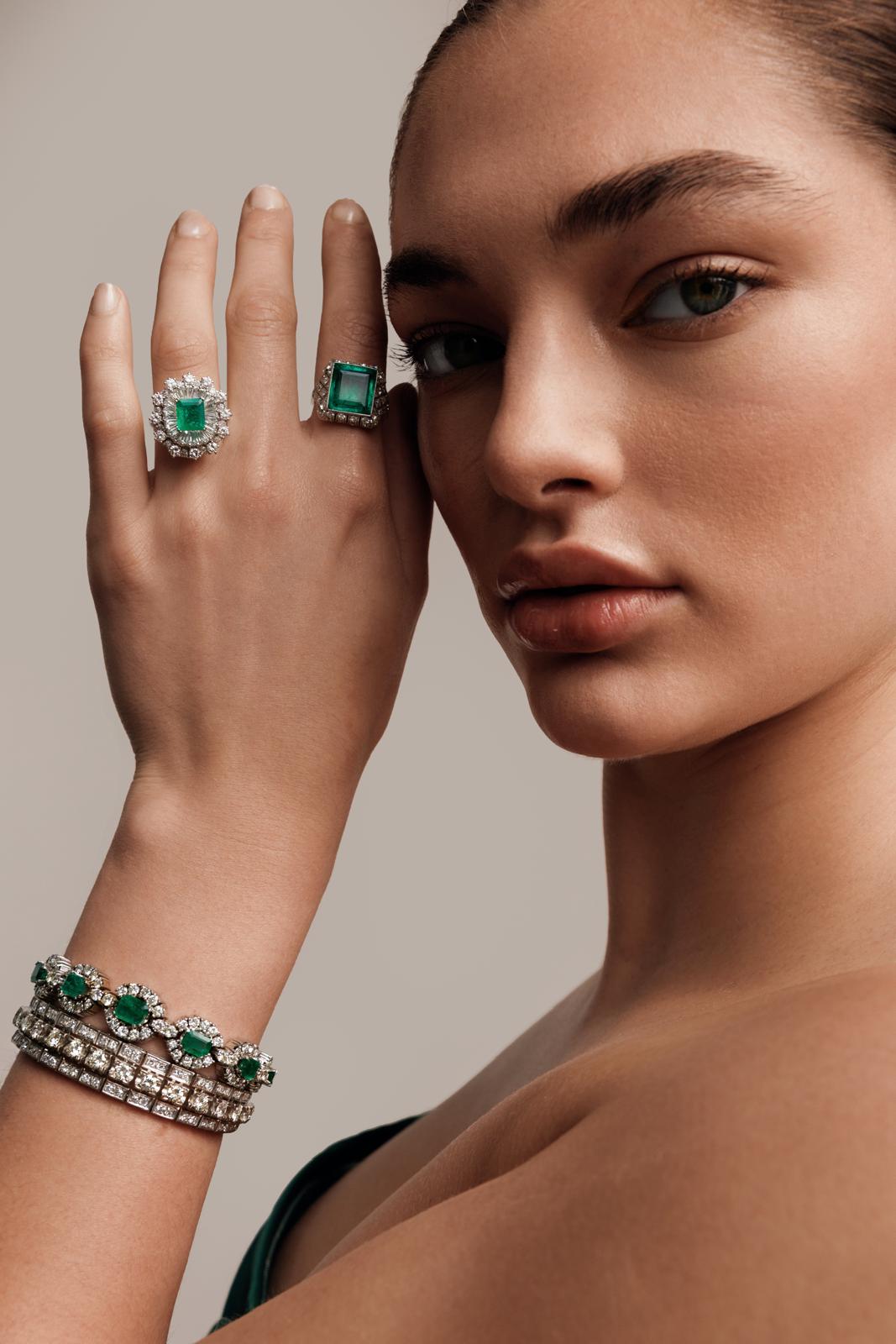 Art Deco Emerald Ring