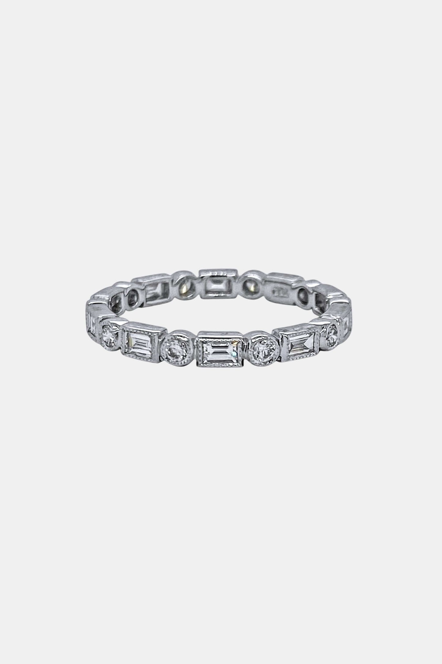 Diamond Eternity Deco Inspired Band