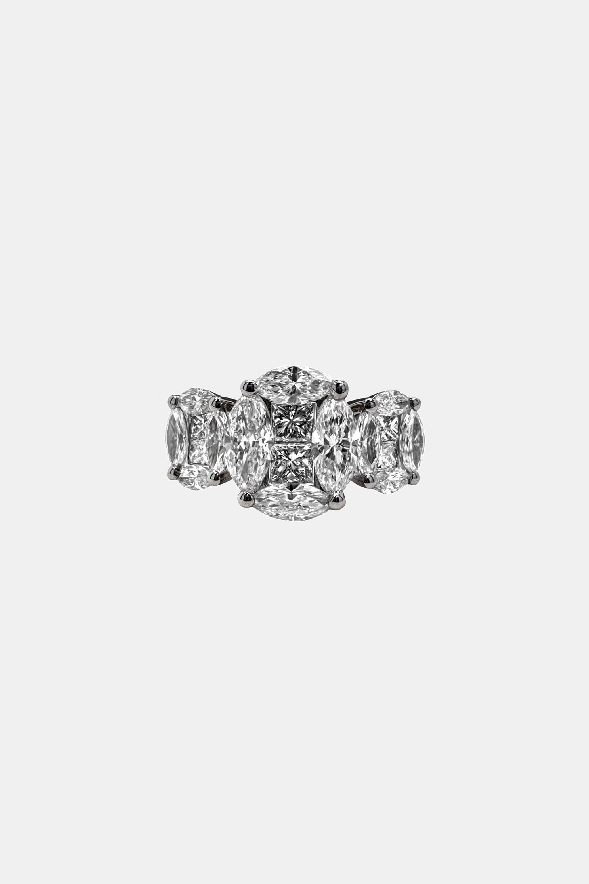 Mystere Oval Trilogy Ring