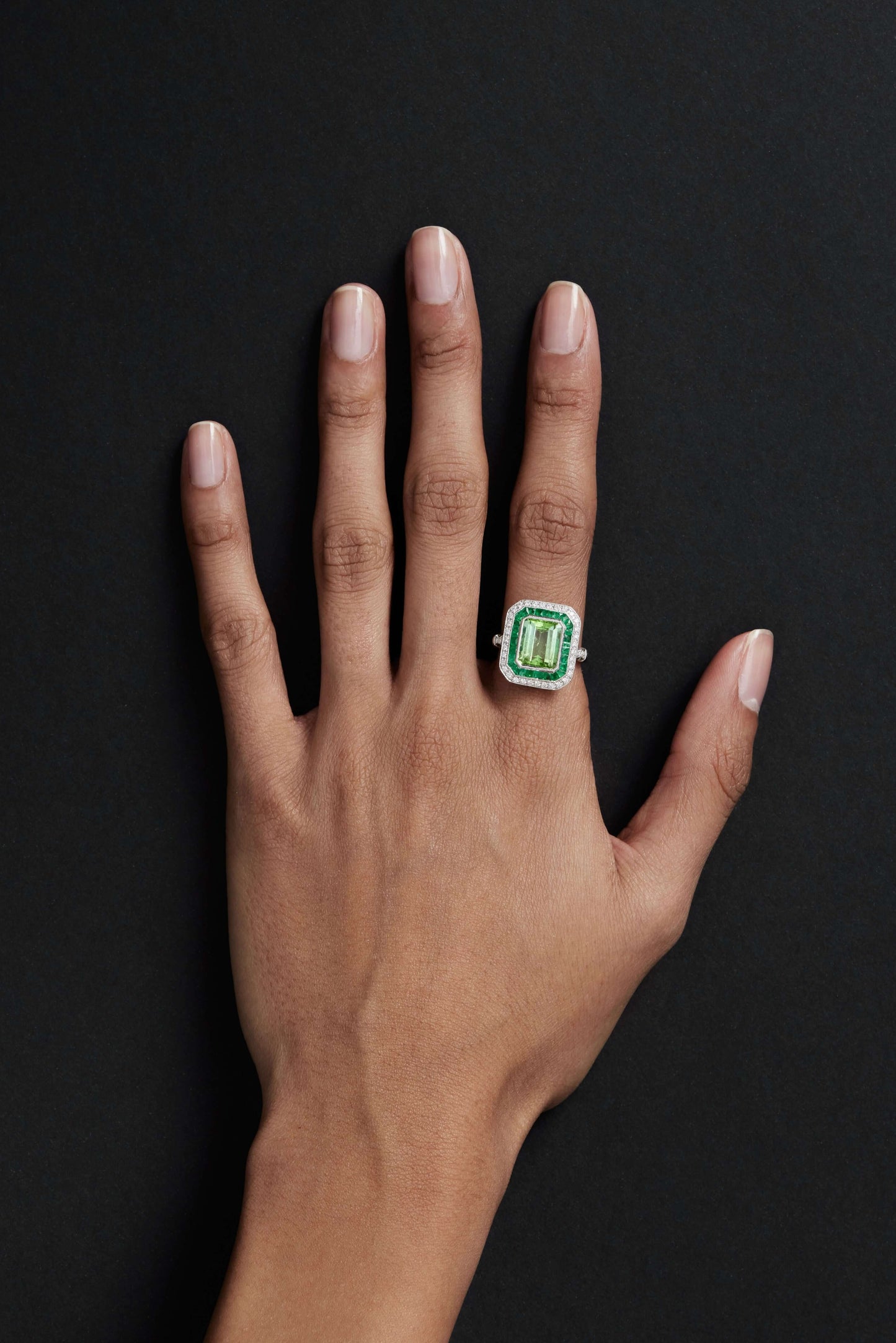 Tourmaline Decadent Ring