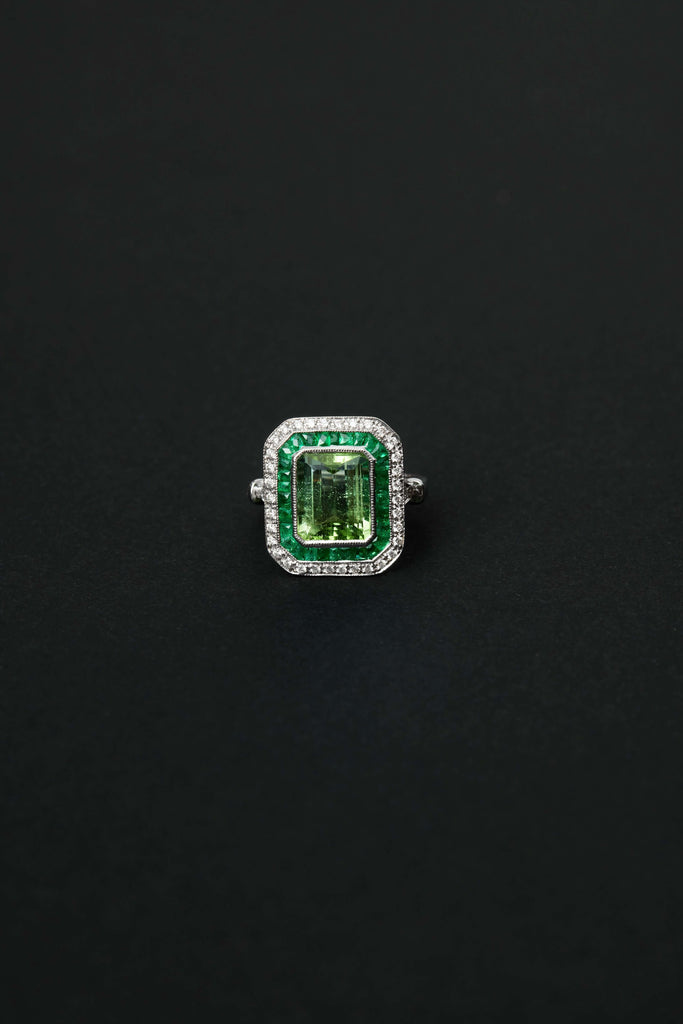 Tourmaline Decadent Ring