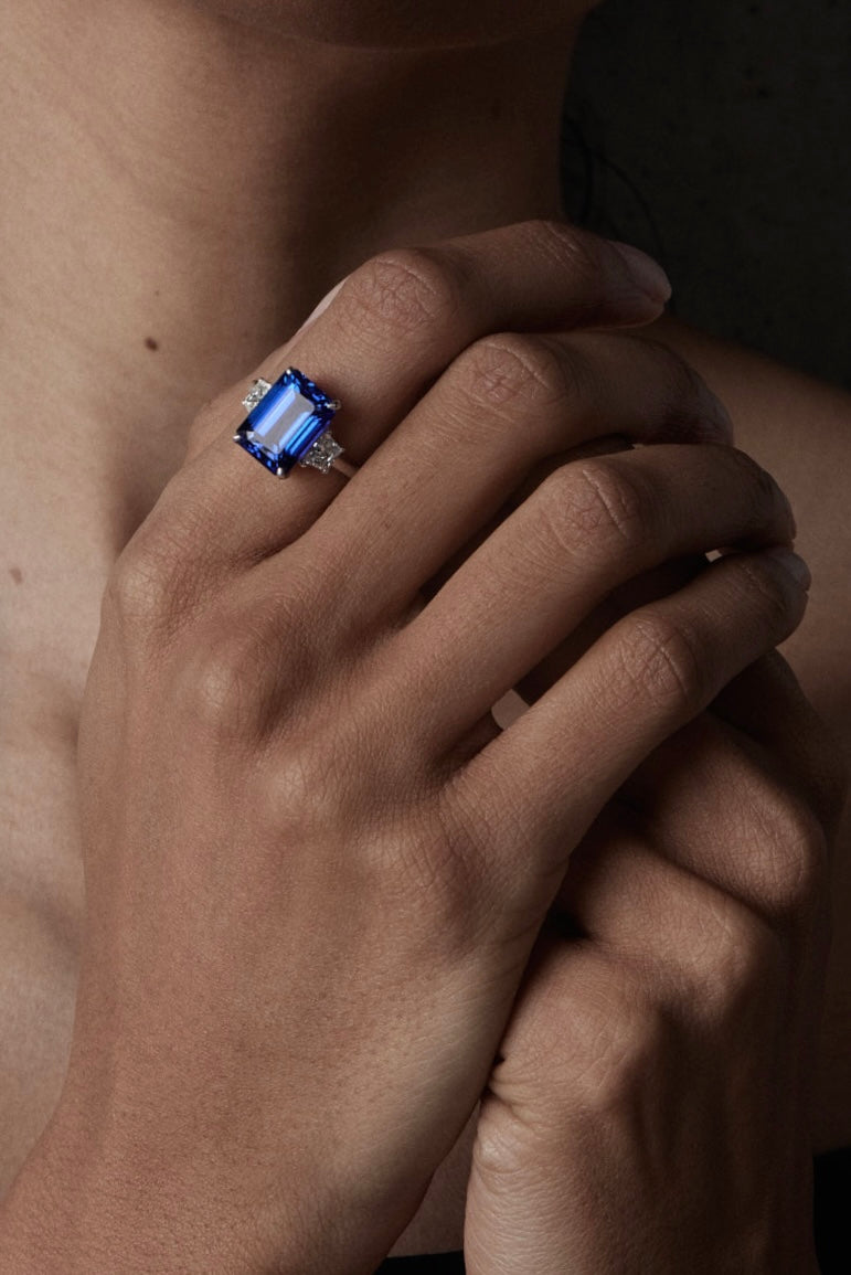 Tanzanite Signature Ring