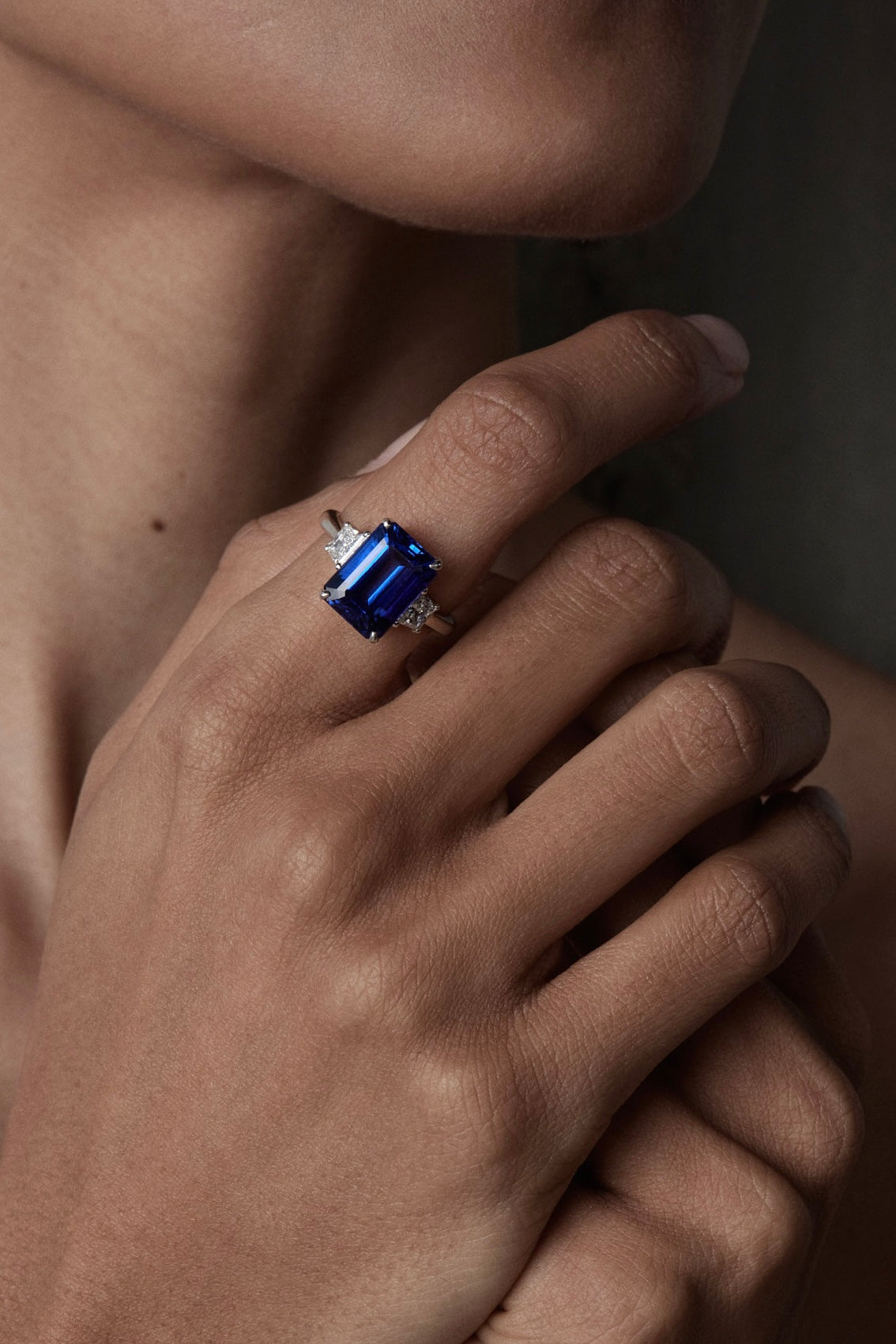 Tanzanite Signature Ring – Keshett Jewellery - Main Image