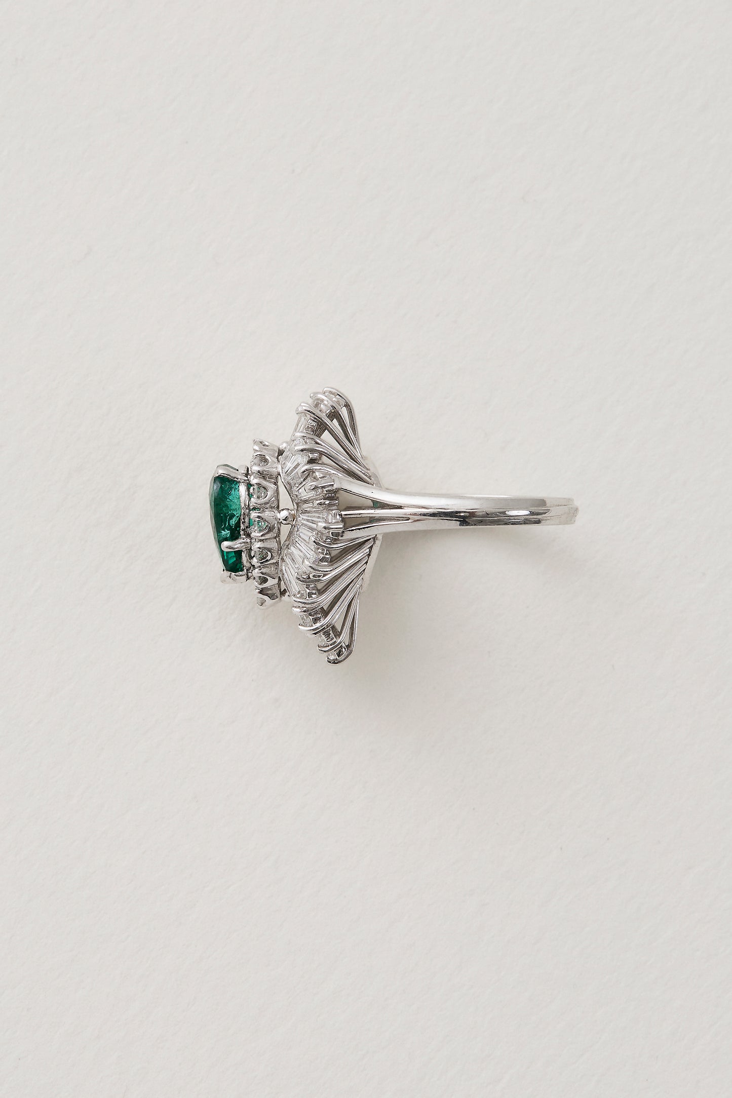 Emerald Ballerina Ring