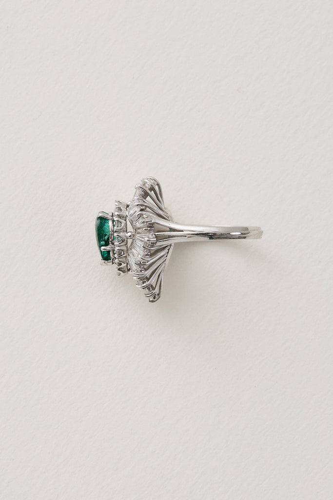 Emerald Ballerina Ring