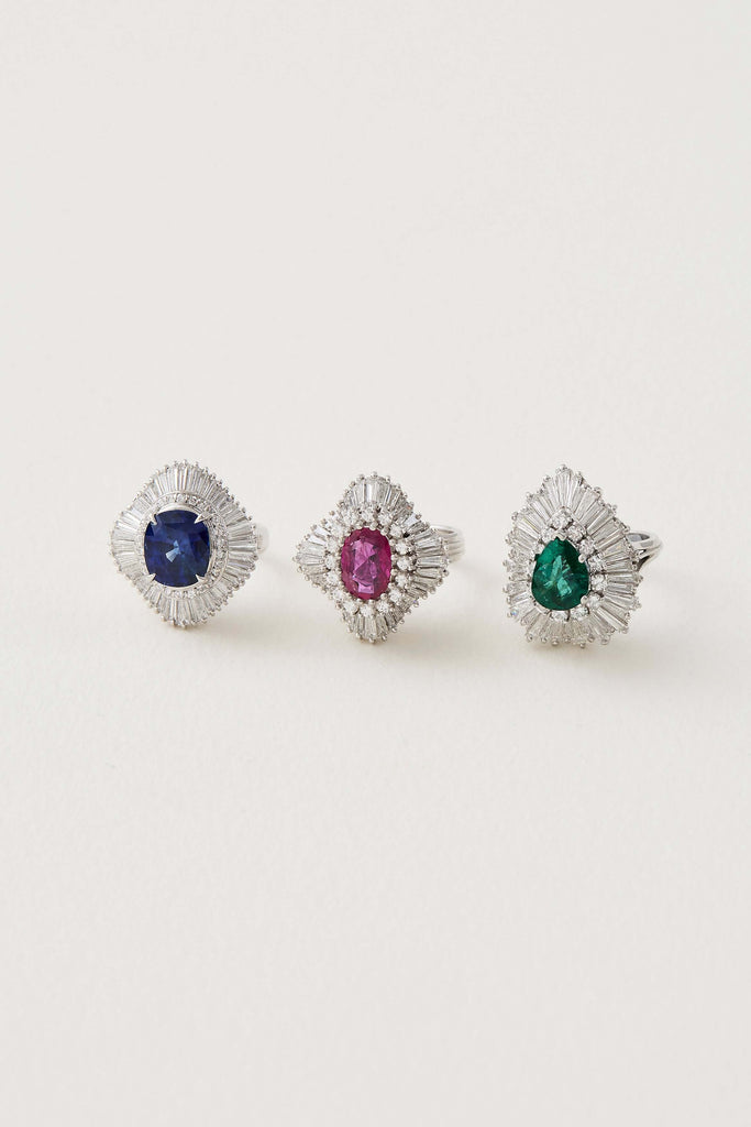 Sapphire Ballerina Ring