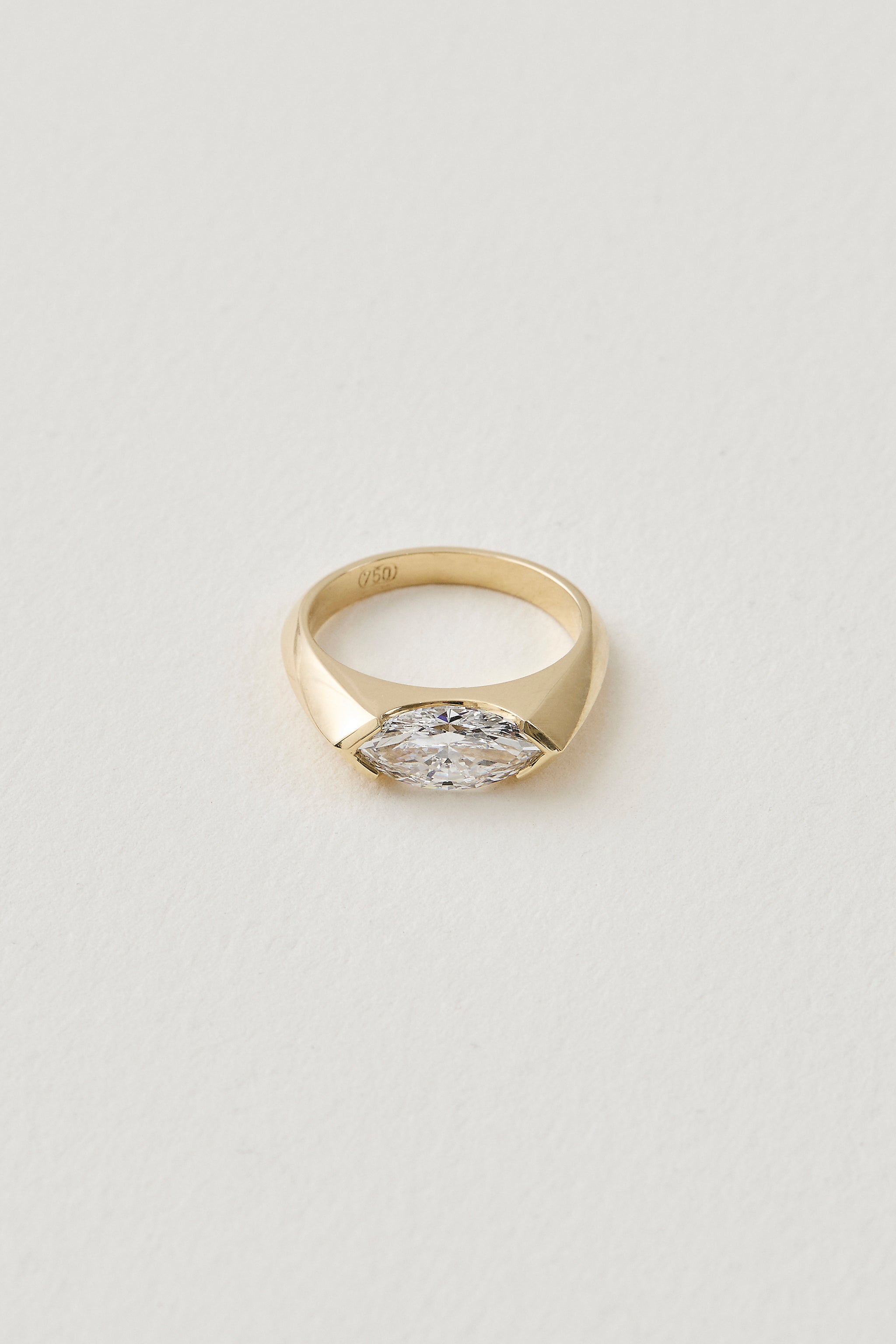 Marquise East West Ring