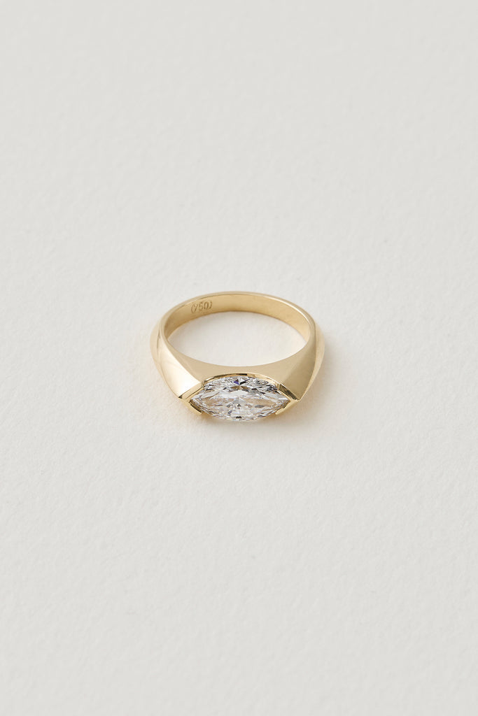 Marquise East West Ring