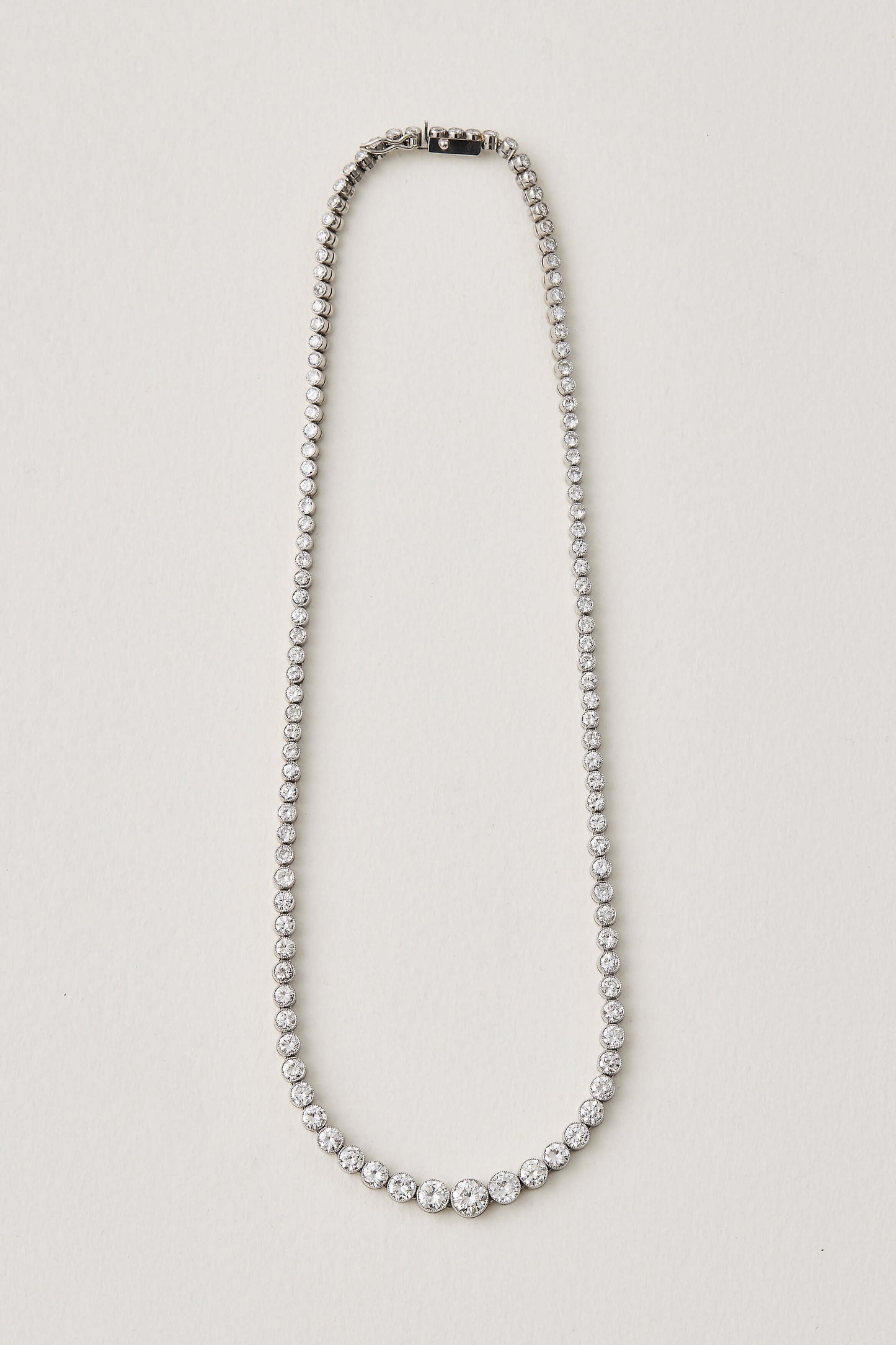 Diamond Riviera Deco Necklace