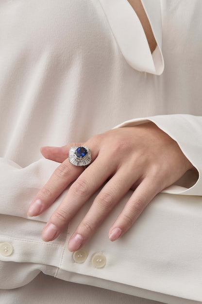 Sapphire Ballerina Ring
