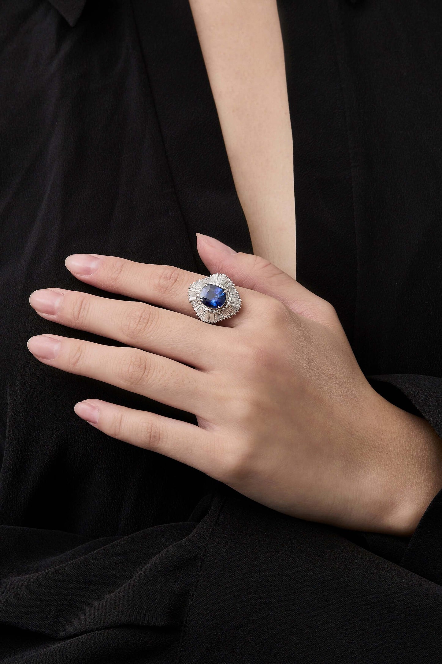 Sapphire Ballerina Ring