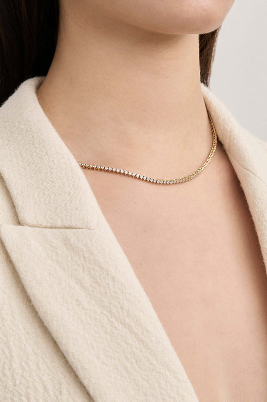 Mini Tennis Necklace
