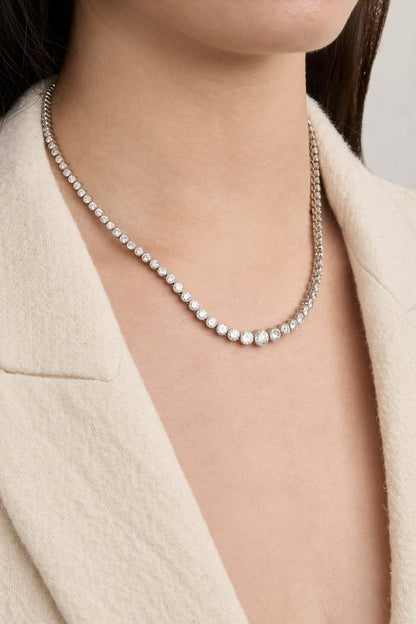 Diamond Riviera Deco Necklace
