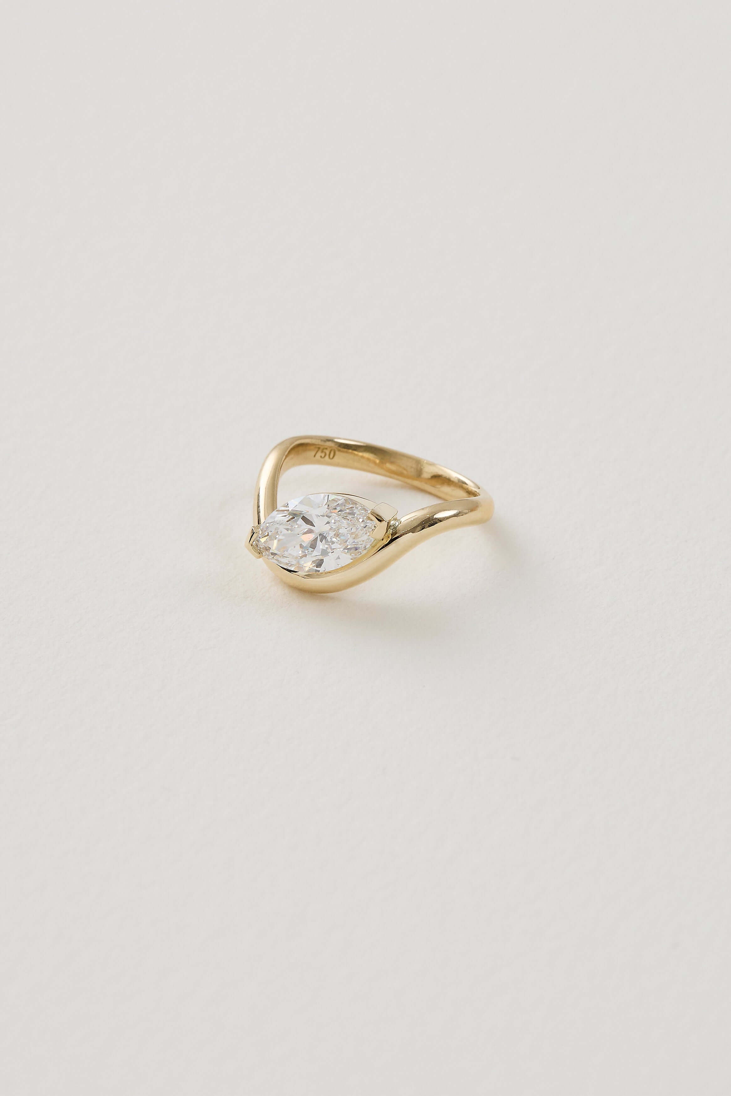 Marquise Embrace Ring