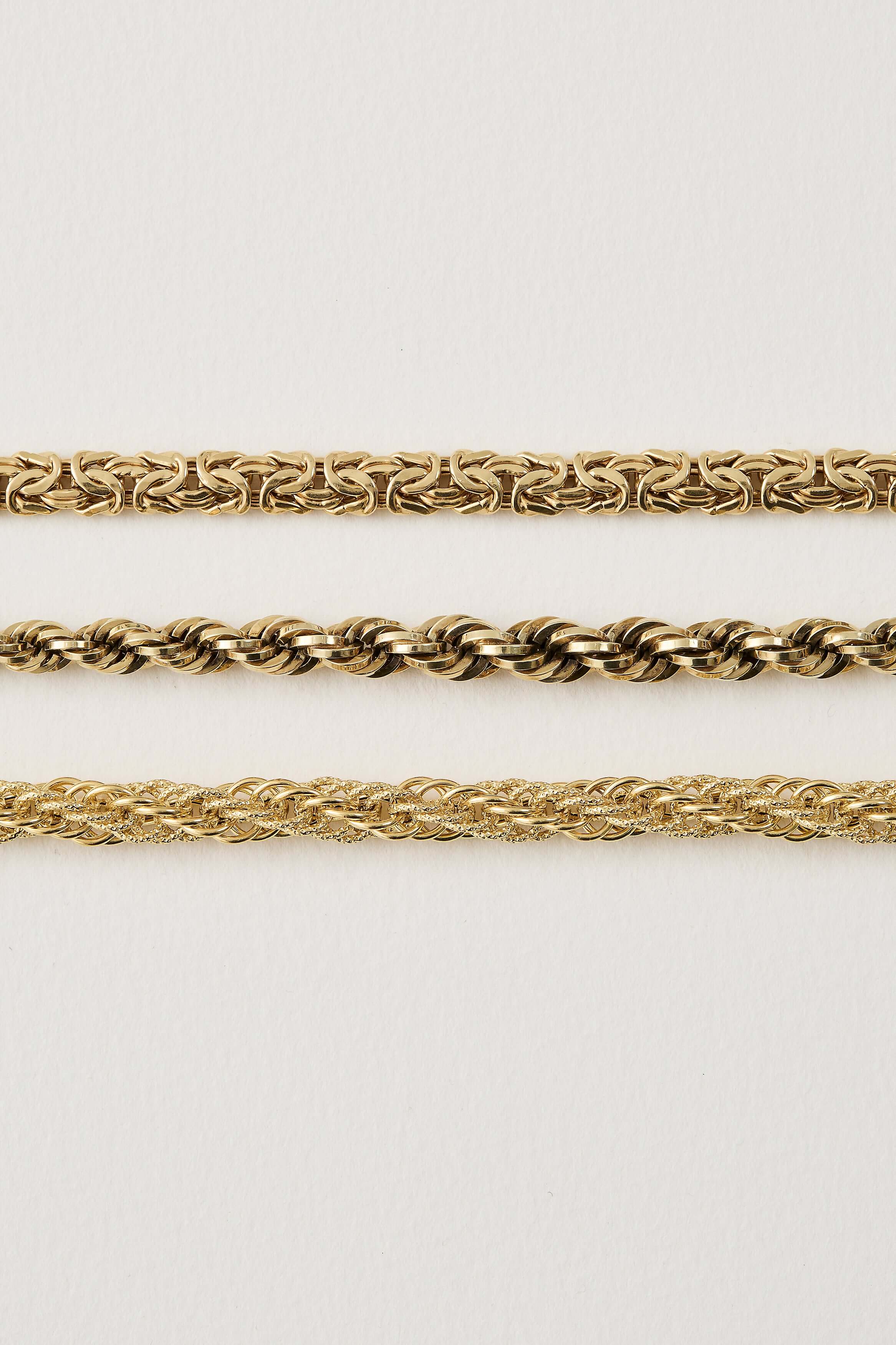 Vintage Diamond Cut Chain