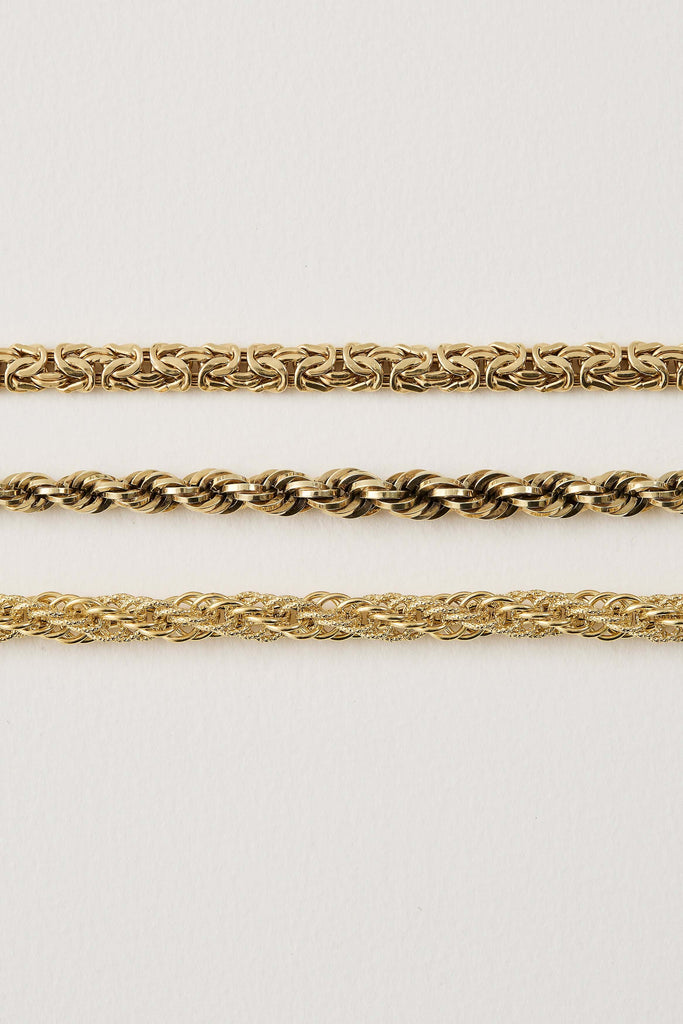 Vintage Diamond Cut Chain