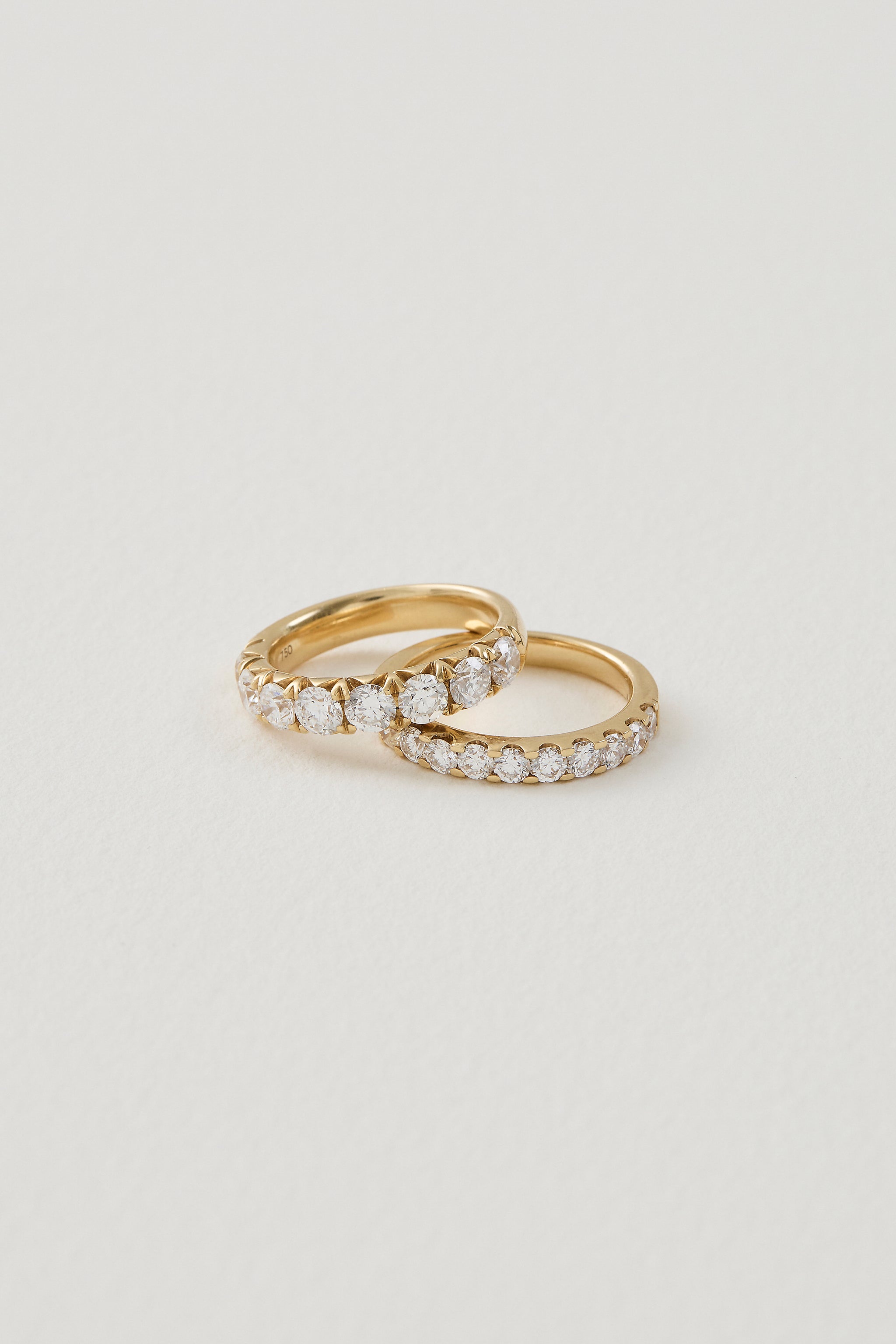 Diamond Half Eternity Band