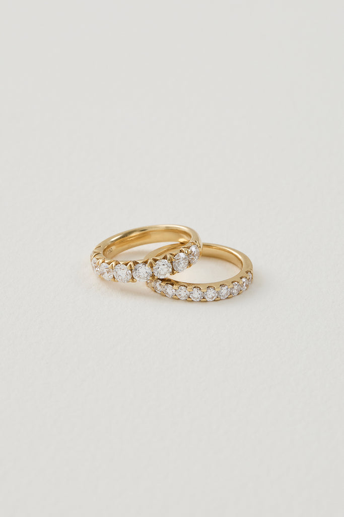Diamond Half Eternity Band