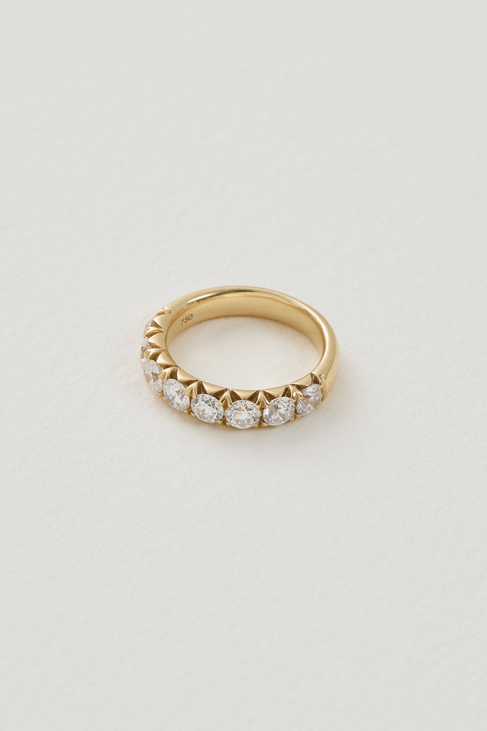 Diamond Half Eternity Band