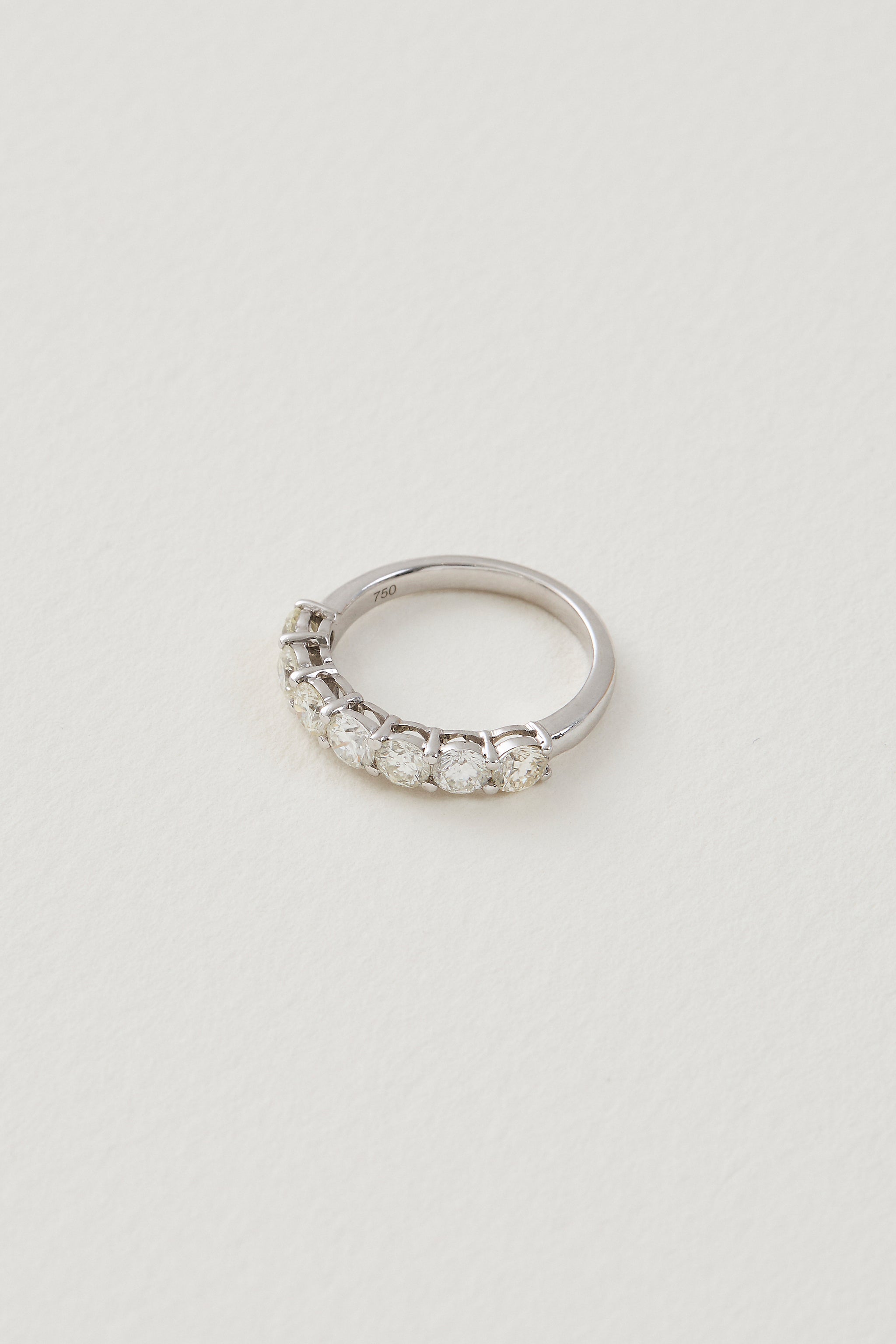 Diamond Half Eternity Band