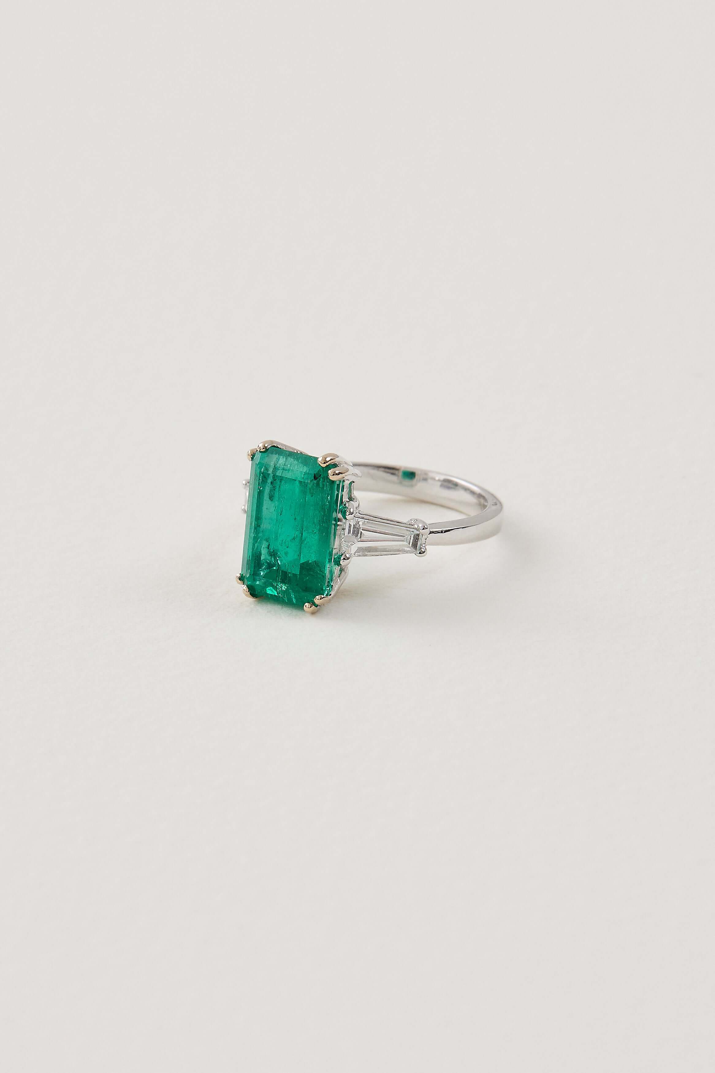 Emerald Signature Ring