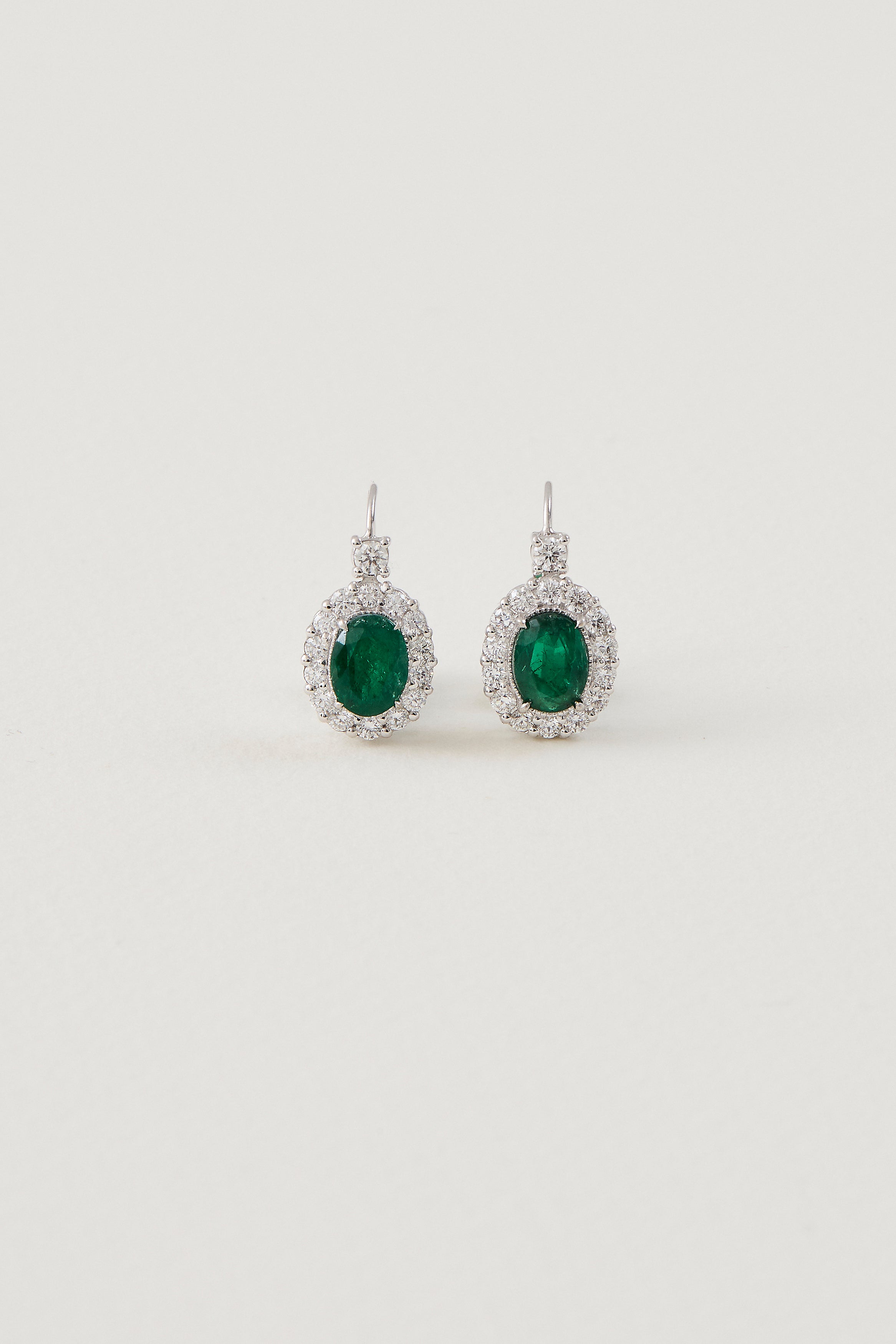 Emerald Drop Earrings