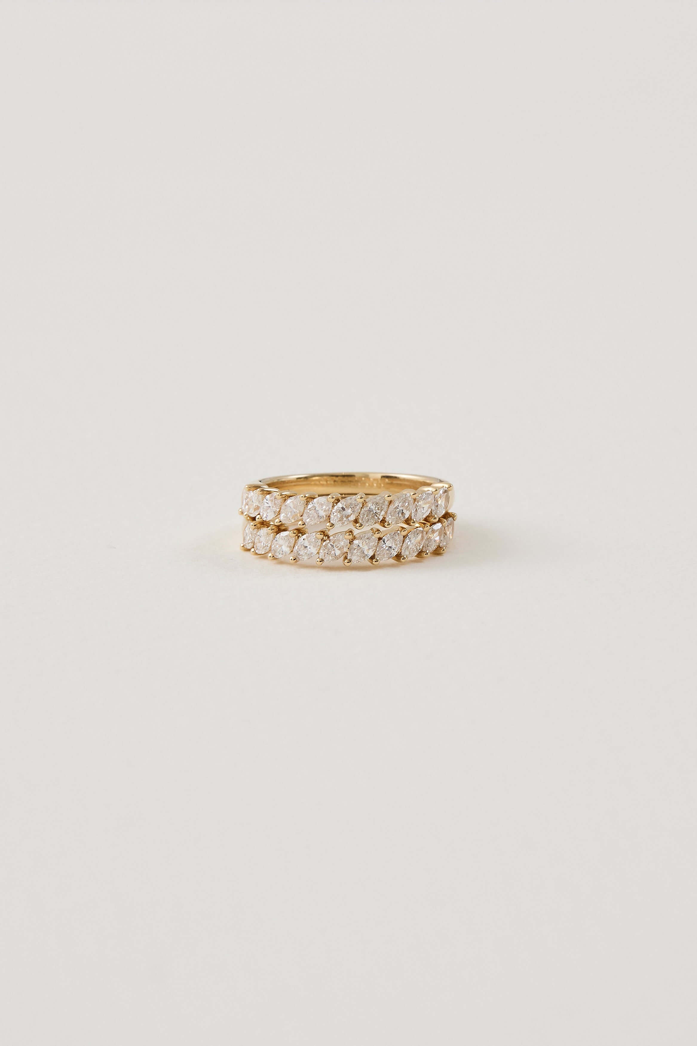 Marquise Half Eternity Band